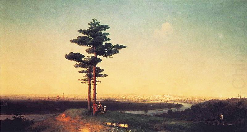 Ivan Aivazovsky View of Moscow from the Sparrow Hills china oil painting image